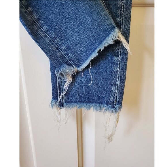 Buckle BRIDGE BY GLY Low Rise Ankle Skinny Stretch Jeans 26 Distressed - Picture 12 of 16